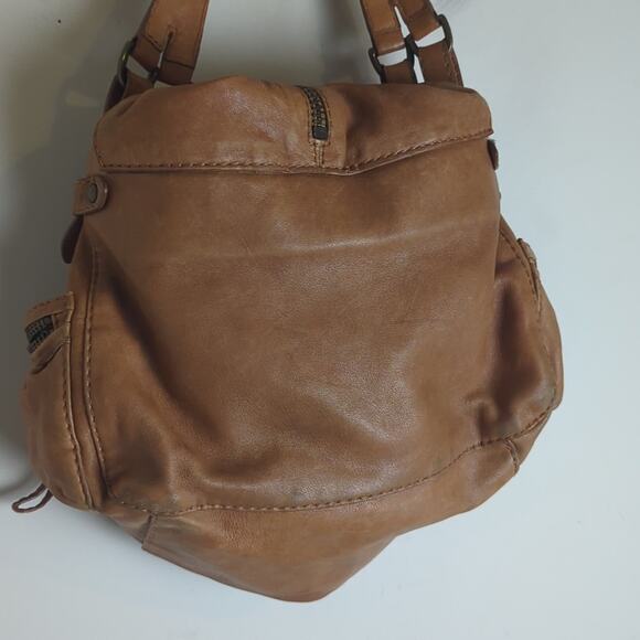 Y2K Kooba Butterscotch Leather Hobo Handbag Purse Shoulder Bag - Picture 11 of 13
